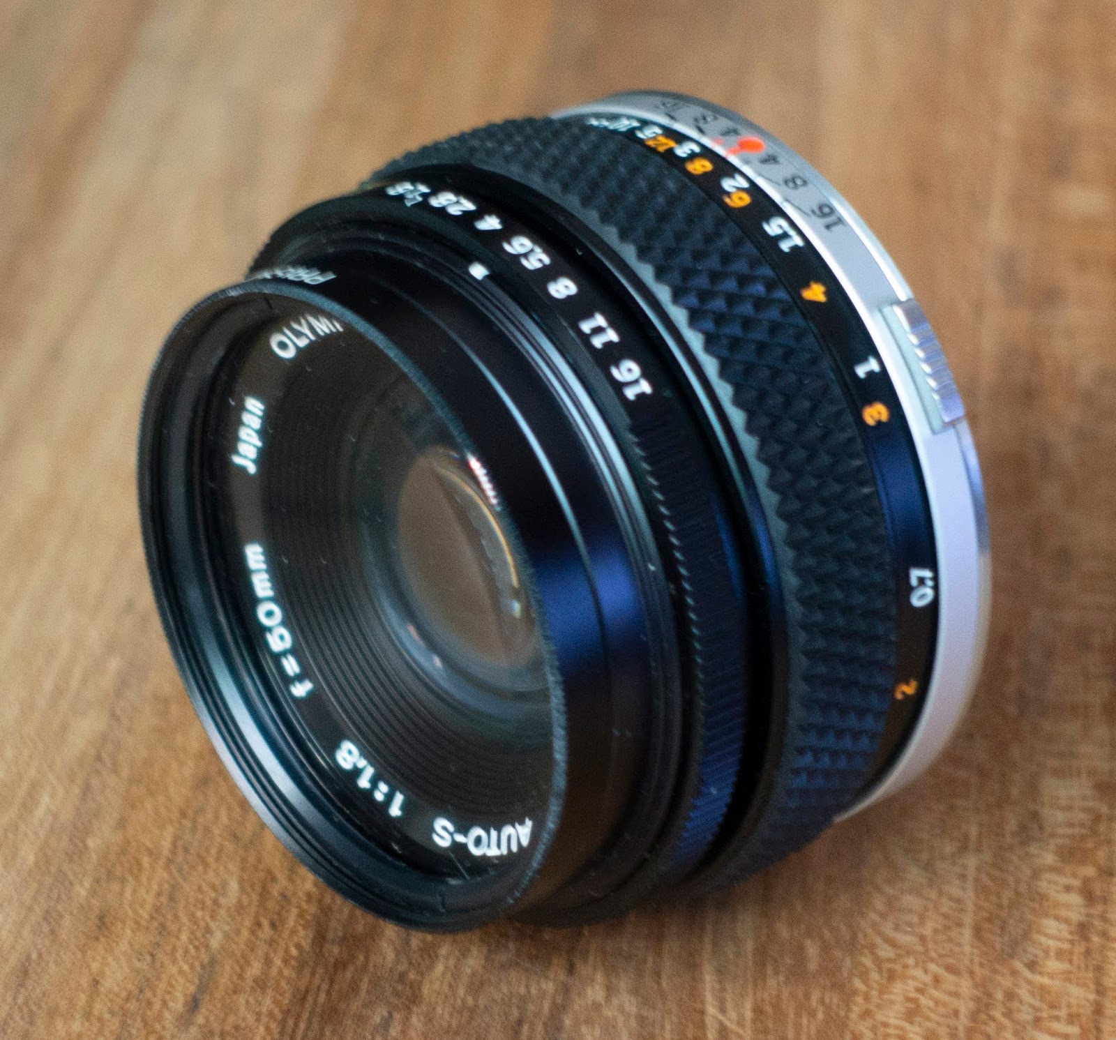 OLYMPUS OM-SYSTEM ZUIKO F1.8 50mm L509